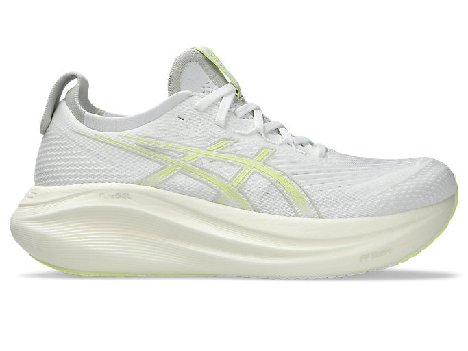 ASICS GEL-Nimbus 27 - White/Huddle Yellow